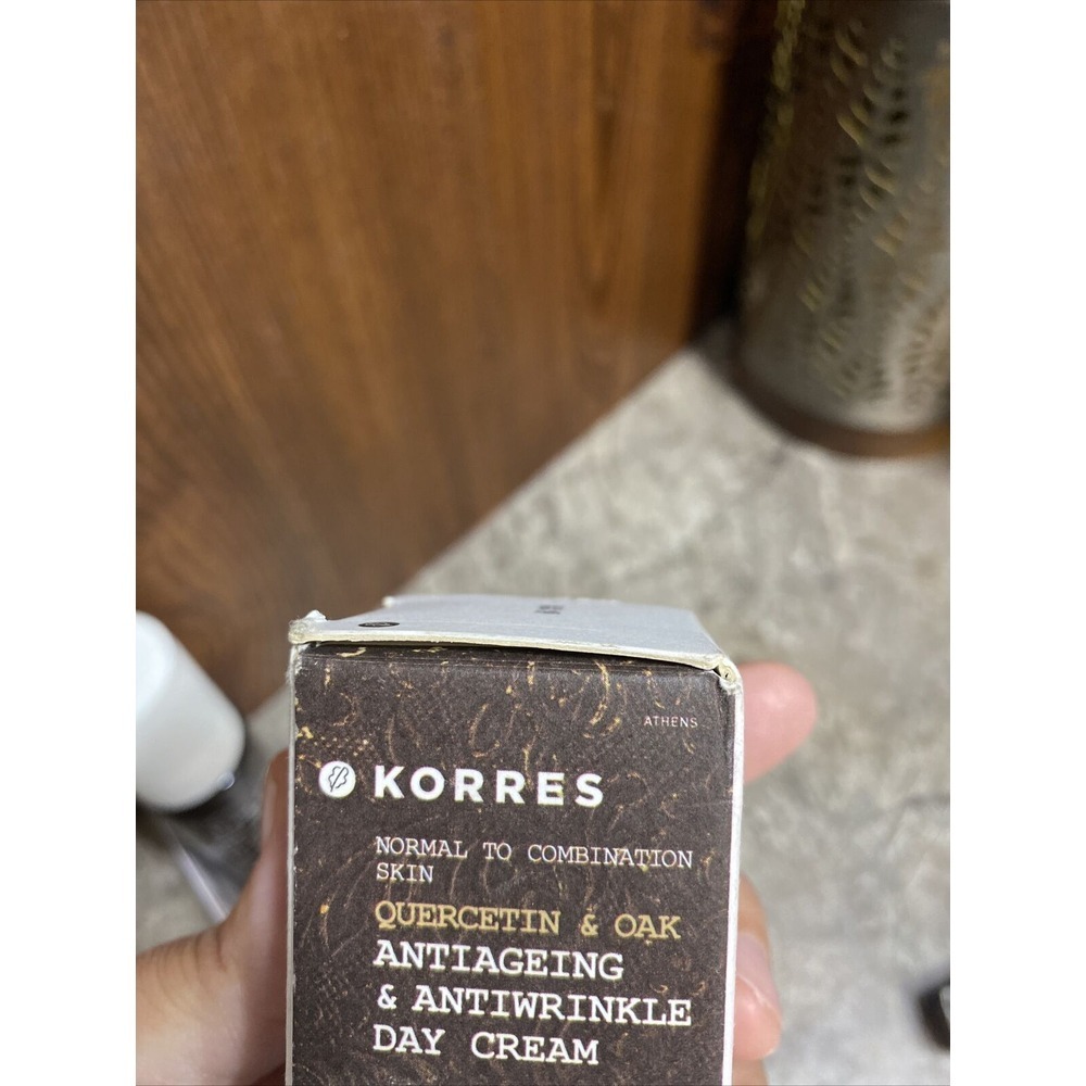 KORRES Quercetin & Oak Anti-Aging & Anti Wrinkle Cream 1.69 Oz Discontinued Read - Picture 4 of 4